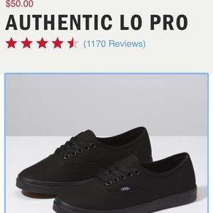 Vans Authentic Lo pro